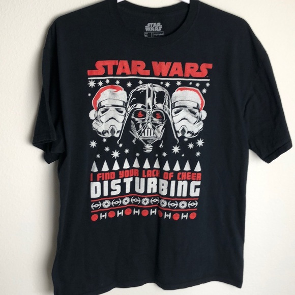Star Wars Lack of Cheer Christmas Shirt - Picture 2 of 5